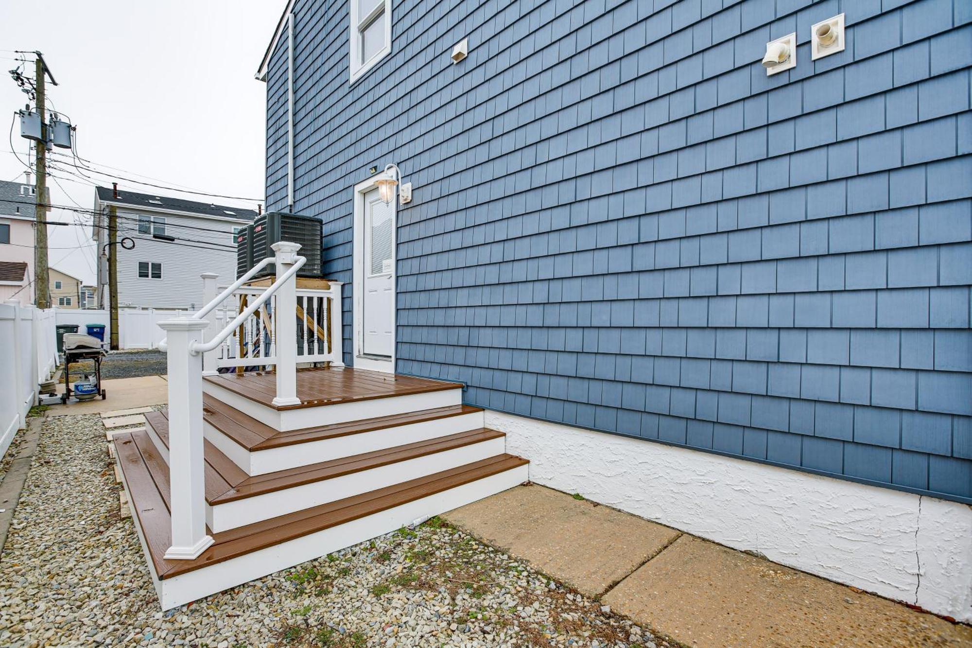 Bright Duplex Condo Walk To Brigantine Beach! Exterior photo